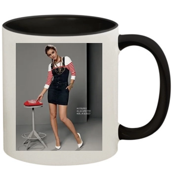 Barbara Palvin 11oz Colored Inner & Handle Mug