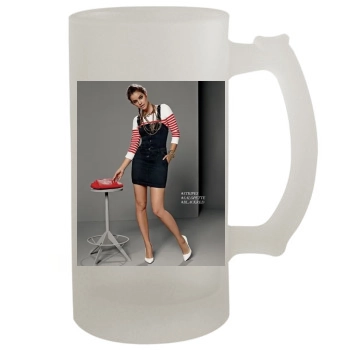 Barbara Palvin 16oz Frosted Beer Stein