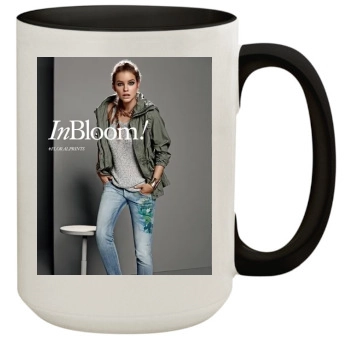 Barbara Palvin 15oz Colored Inner & Handle Mug