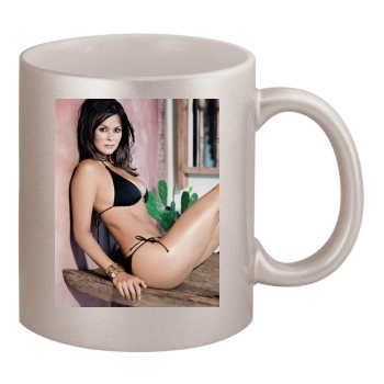 Brooke Burke 11oz Metallic Silver Mug