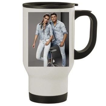 Barbara Palvin Stainless Steel Travel Mug