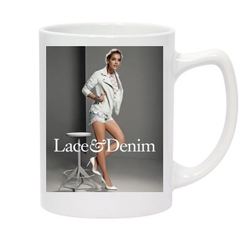 Barbara Palvin 14oz White Statesman Mug