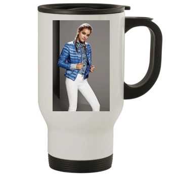 Barbara Palvin Stainless Steel Travel Mug