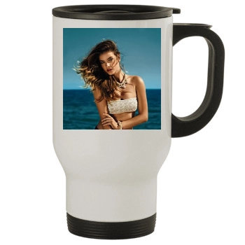 Barbara Palvin Stainless Steel Travel Mug