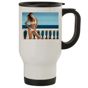 Barbara Palvin Stainless Steel Travel Mug