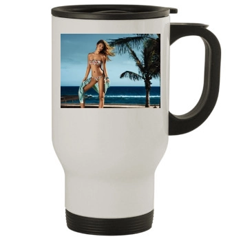 Barbara Palvin Stainless Steel Travel Mug