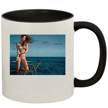 Barbara Palvin 11oz Colored Inner & Handle Mug