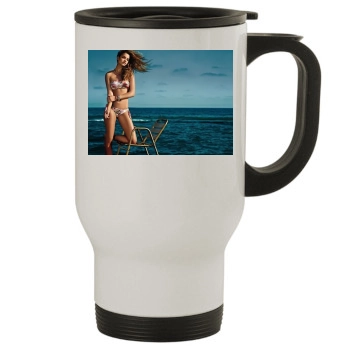 Barbara Palvin Stainless Steel Travel Mug