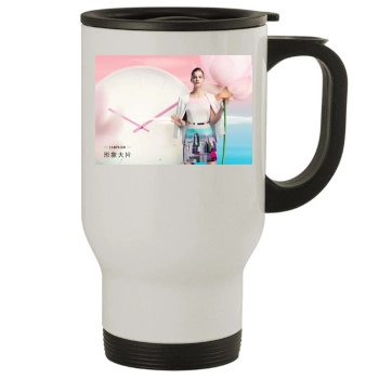 Barbara Palvin Stainless Steel Travel Mug