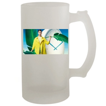 Barbara Palvin 16oz Frosted Beer Stein