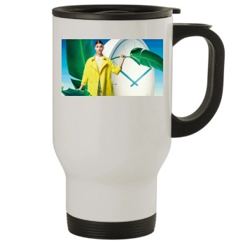 Barbara Palvin Stainless Steel Travel Mug