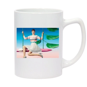 Barbara Palvin 14oz White Statesman Mug