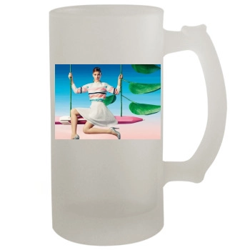 Barbara Palvin 16oz Frosted Beer Stein