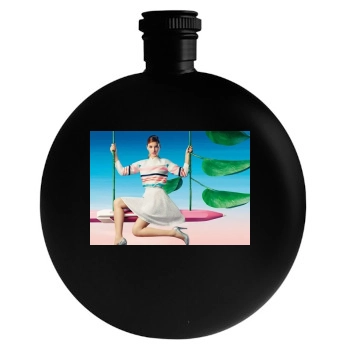 Barbara Palvin Round Flask