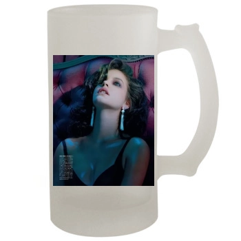 Barbara Palvin 16oz Frosted Beer Stein