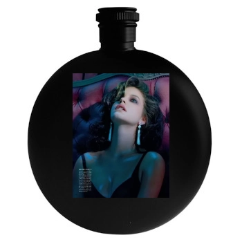 Barbara Palvin Round Flask