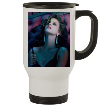 Barbara Palvin Stainless Steel Travel Mug