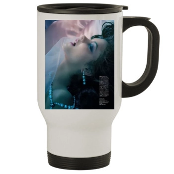 Barbara Palvin Stainless Steel Travel Mug