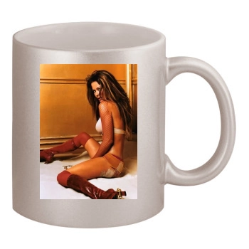 Brooke Burke 11oz Metallic Silver Mug