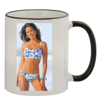 Brooke Burke 11oz Colored Rim & Handle Mug