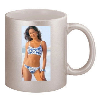 Brooke Burke 11oz Metallic Silver Mug