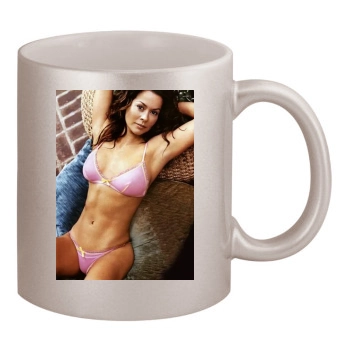 Brooke Burke 11oz Metallic Silver Mug