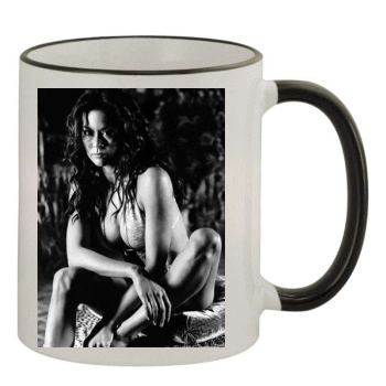 Brooke Burke 11oz Colored Rim & Handle Mug