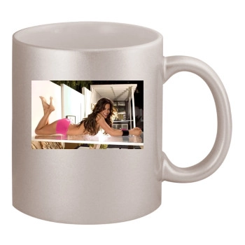 Brooke Burke 11oz Metallic Silver Mug