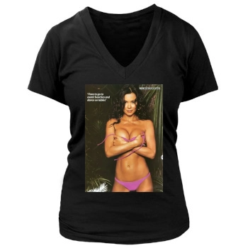 Brooke Burke Women's Deep V-Neck TShirt