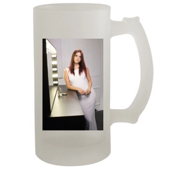 Barbara Palvin 16oz Frosted Beer Stein