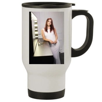 Barbara Palvin Stainless Steel Travel Mug