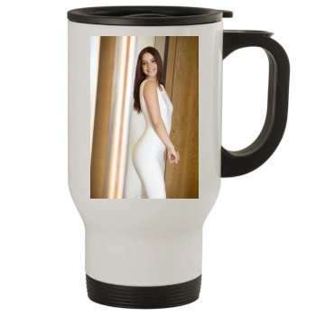 Barbara Palvin Stainless Steel Travel Mug