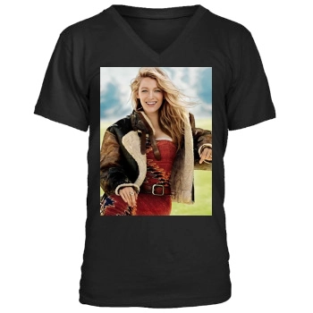 Blake Lively Men's V-Neck T-Shirt