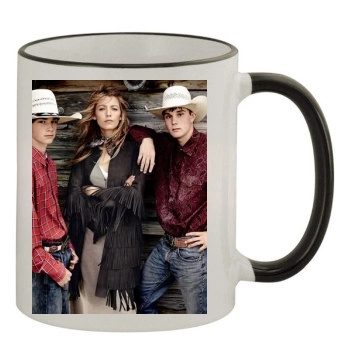 Blake Lively 11oz Colored Rim & Handle Mug