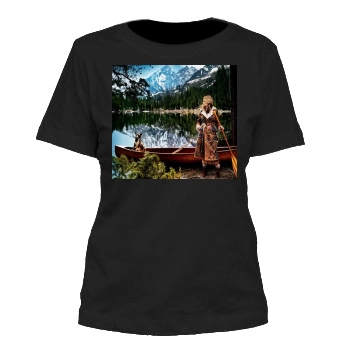 Blake Lively Women's Cut T-Shirt