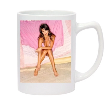 Brooke Burke 14oz White Statesman Mug