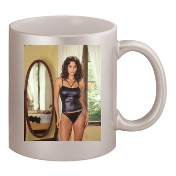 Brooke Burke 11oz Metallic Silver Mug