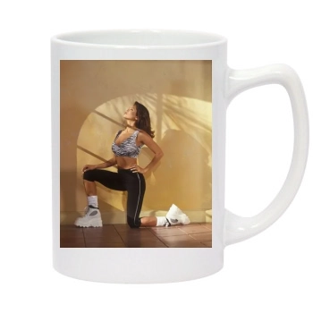 Brooke Burke 14oz White Statesman Mug