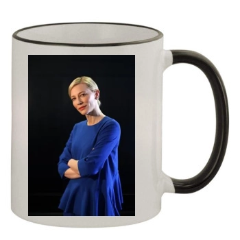 Cate Blanchett 11oz Colored Rim & Handle Mug