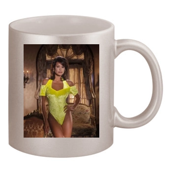 Brooke Burke 11oz Metallic Silver Mug