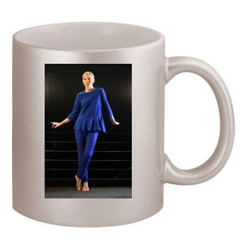 Cate Blanchett 11oz Metallic Silver Mug