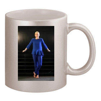 Cate Blanchett 11oz Metallic Silver Mug