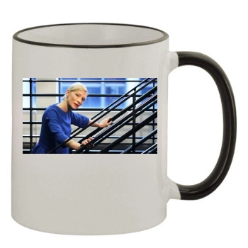 Cate Blanchett 11oz Colored Rim & Handle Mug