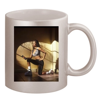 Brooke Burke 11oz Metallic Silver Mug