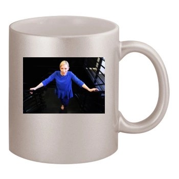 Cate Blanchett 11oz Metallic Silver Mug