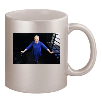 Cate Blanchett 11oz Metallic Silver Mug