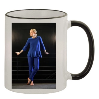 Cate Blanchett 11oz Colored Rim & Handle Mug