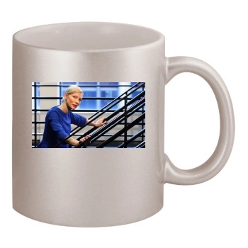 Cate Blanchett 11oz Metallic Silver Mug