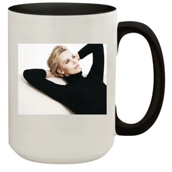 Charlize Theron 15oz Colored Inner & Handle Mug