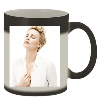 Charlize Theron Color Changing Mug